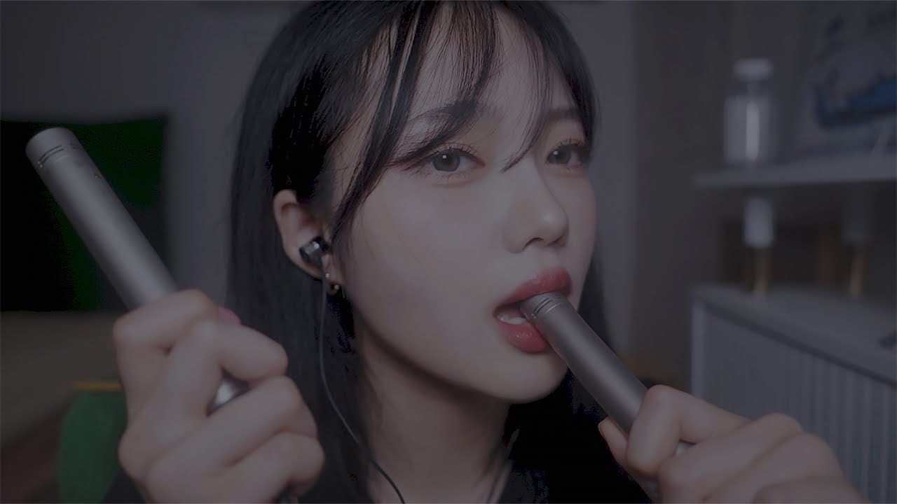 图片[1]-[송나른 Nareun]强烈刺痛感的咬麦口腔音|两耳同时|受纯粹宁静的疗愈时刻-迷路的番茄 / 国内ASMR-秀房