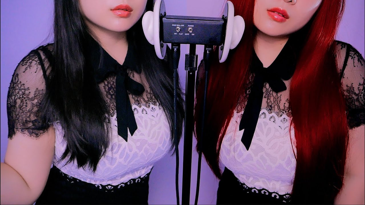 图片[1]-[MELODY]双胞胎耳朵清洁|模糊嘴巴音|用声音让你放松和治愈-ASMR MELODY / 韩国ASMR-秀房