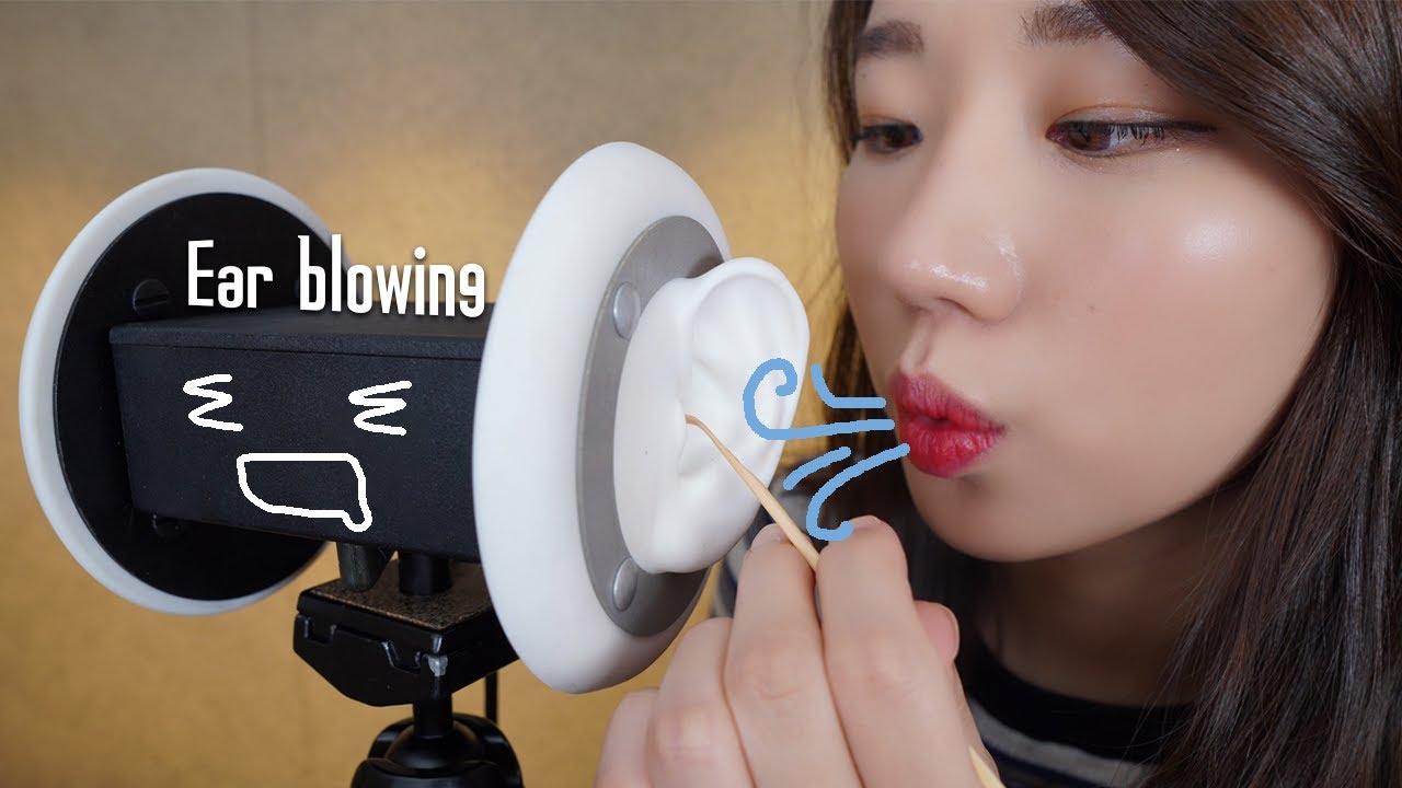 图片[1]-[耳朵按摩]令人舒服的耳朵按摩、吹气、刷耳朵，手势催眠…-Soy ASMR / 韩国ASMR-秀房