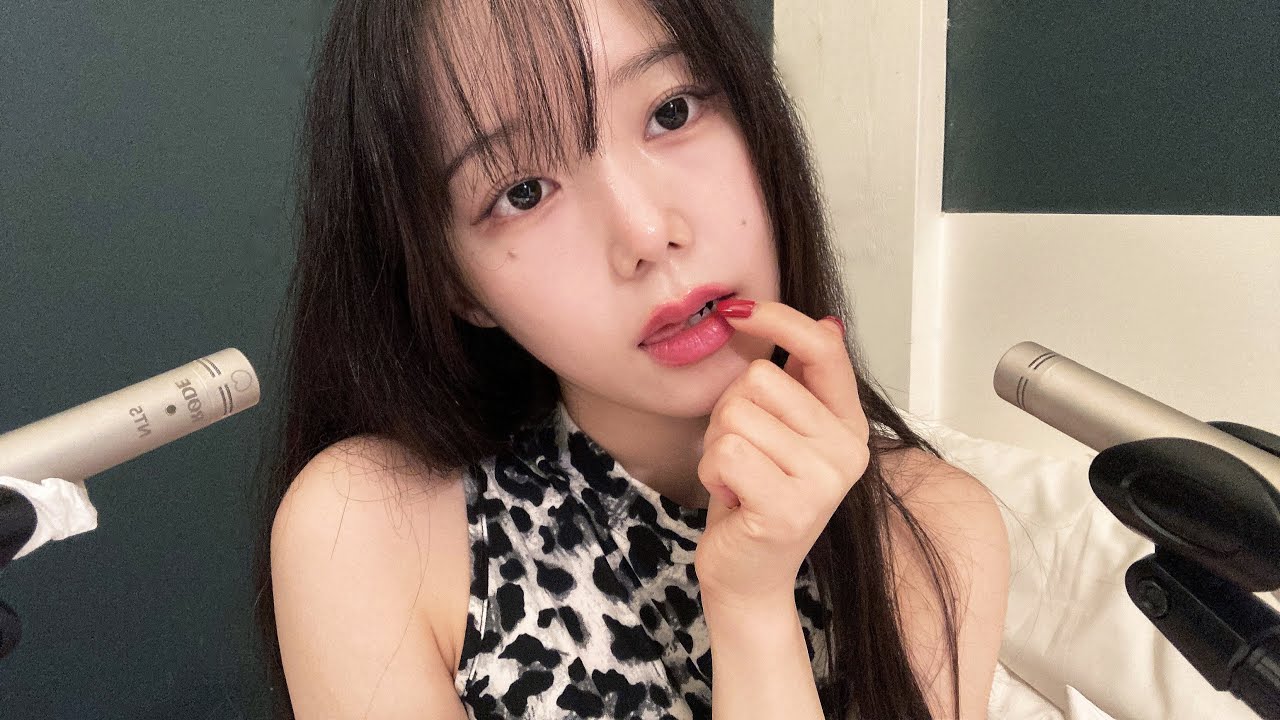 图片[1]-[柚子]我用嘴的声音吃掉你，用我的唾液治愈你-Jamonghae柚子 / 韩国ASMR-秀房