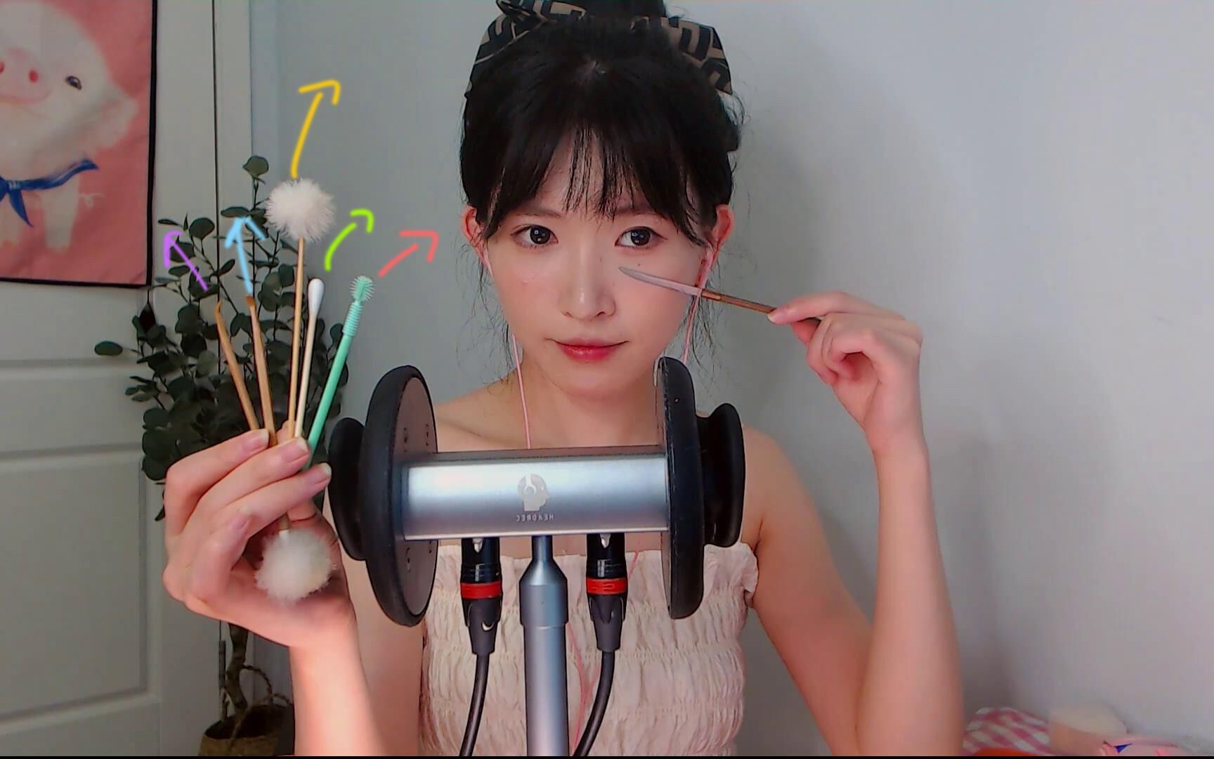 图片[1]-[芝麻对辣]免疫向深入大脑掏耳|木耳勺|云刀|棉签|鹅毛棒-芝麻对辣 / 其他ASMR-秀房