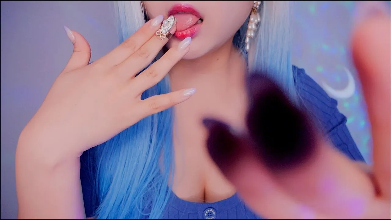 图片[1]-[MELODY]蓝色嘴巴声音|收集1000% 强度和敏感度-ASMR MELODY / 韩国ASMR-秀房