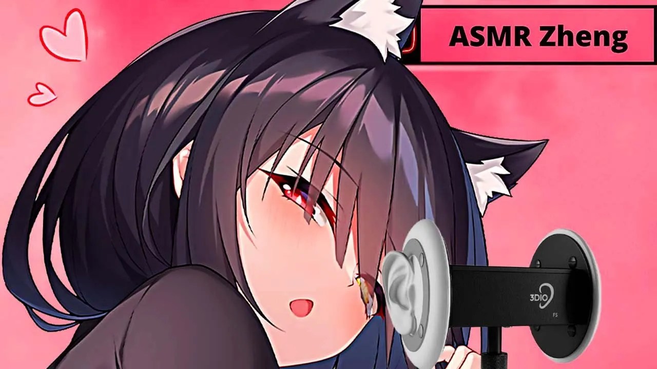 图片[1]-舒适而缓慢的舔耳口腔音|弹舌音(五)-Japan耳舐め / 日本ASMR-秀房