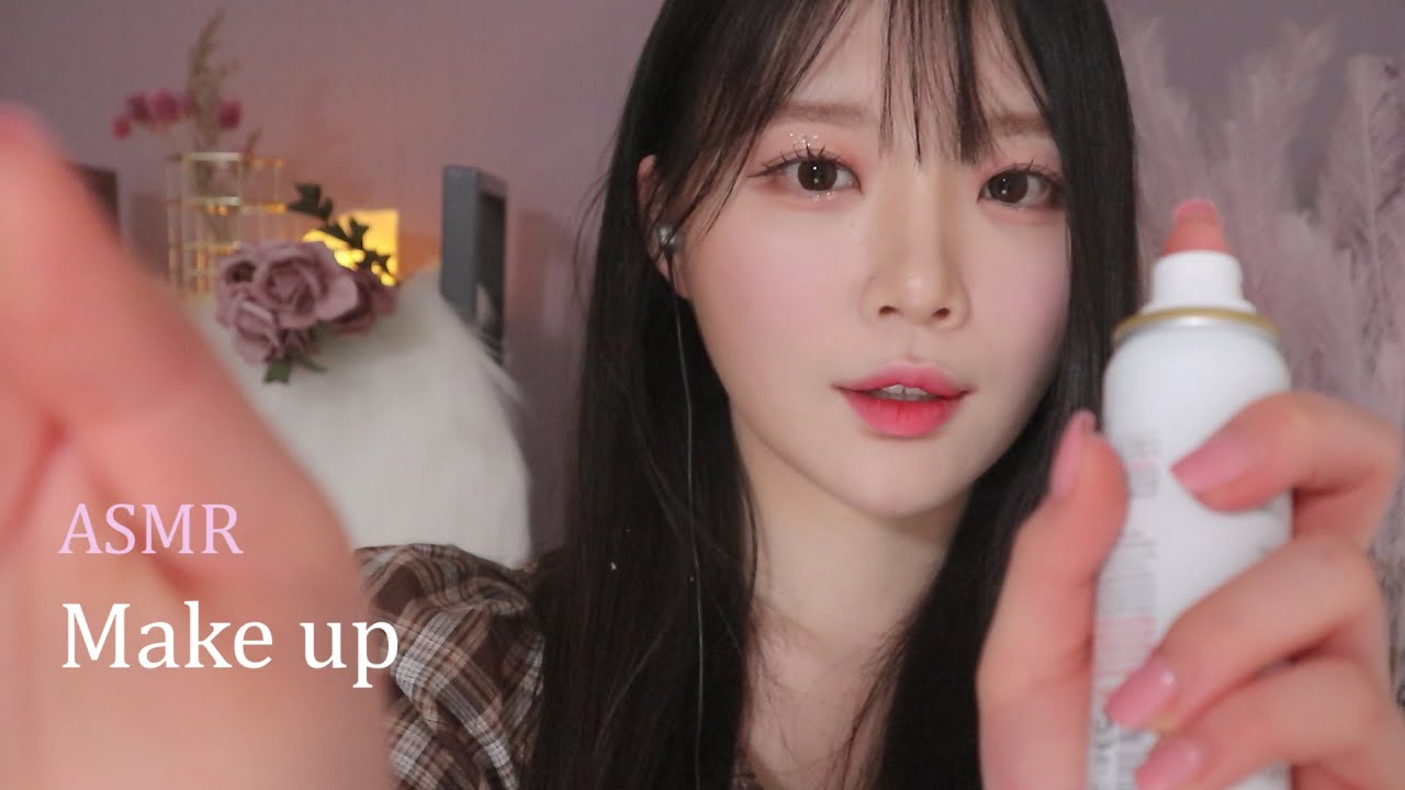 图片[1]-安静的为你化妆助眠|无人声|视觉触发-ASMR nara / 韩国ASMR-秀房