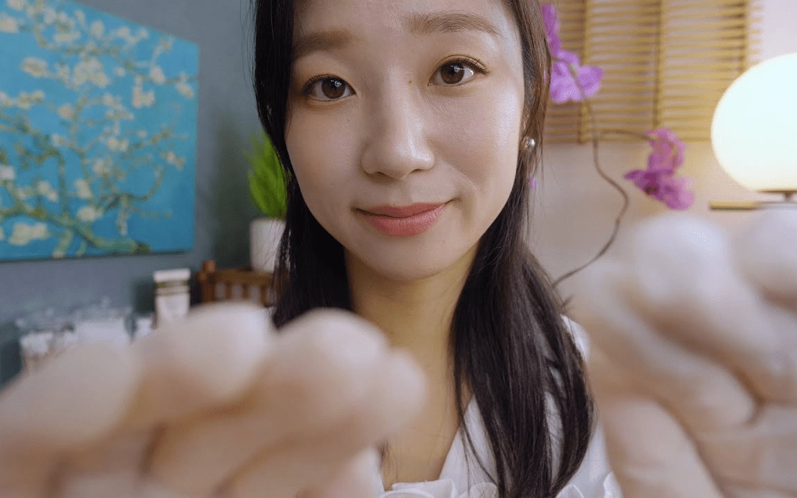 图片[1]-[Latte]触诊你的面部和头皮|角色扮演-Latte ASMR / 韩国ASMR-秀房