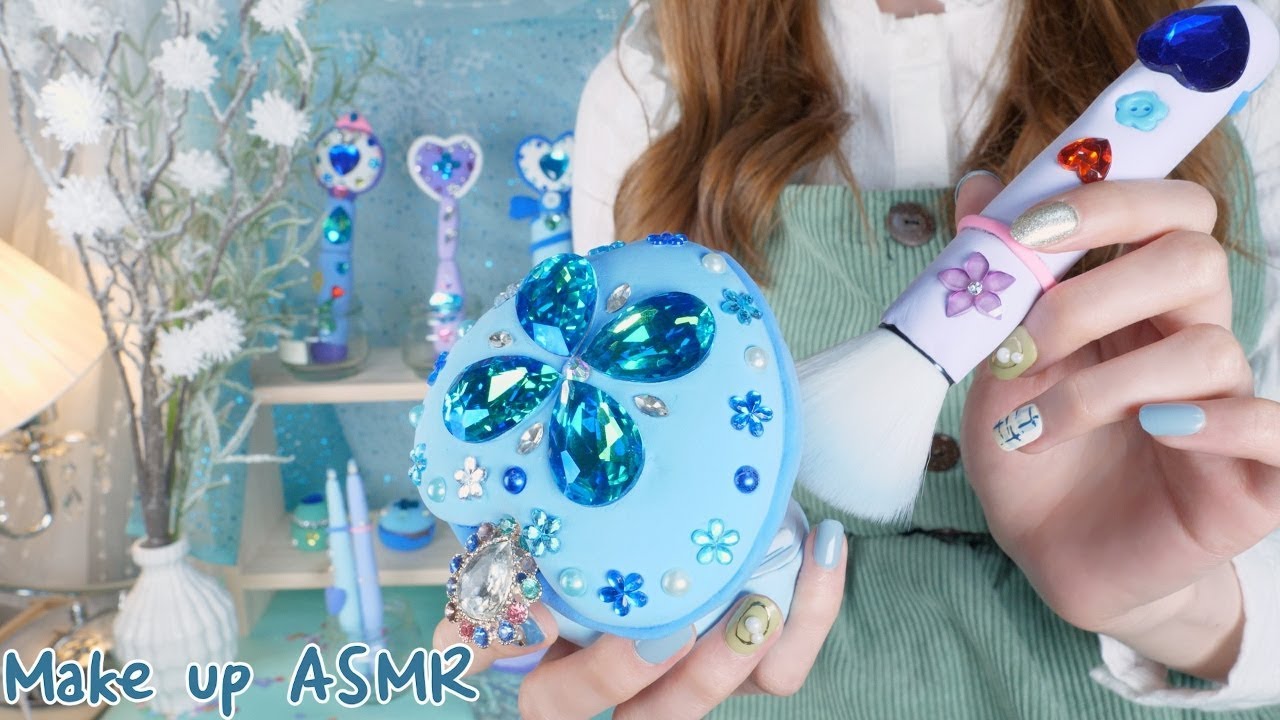 图片[1]-[Boyoung]冬季公主化妆品介绍|手工粘土制作|个人关注❄-ASMR Boyoung 반보영 / 韩国ASMR-秀房