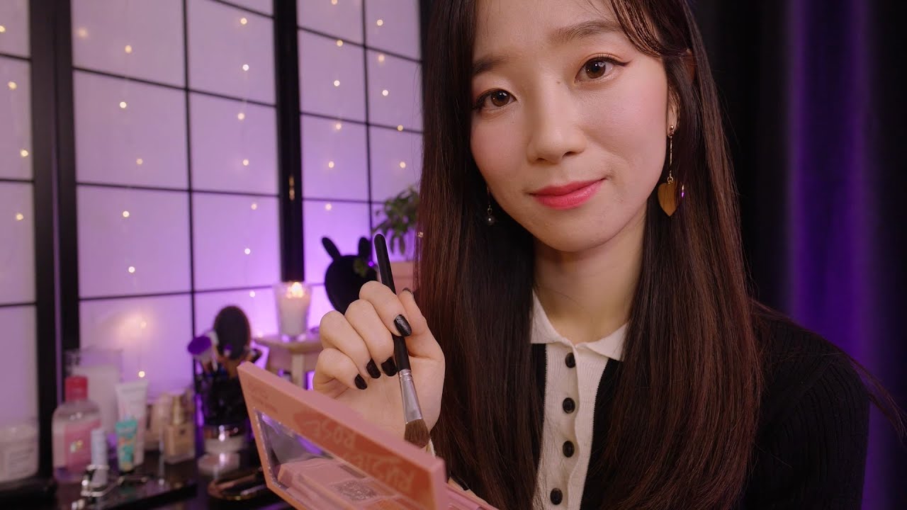 图片[1]-Latte拿铁为你化妆助眠，祝你好梦-Latte ASMR / 韩国ASMR-秀房