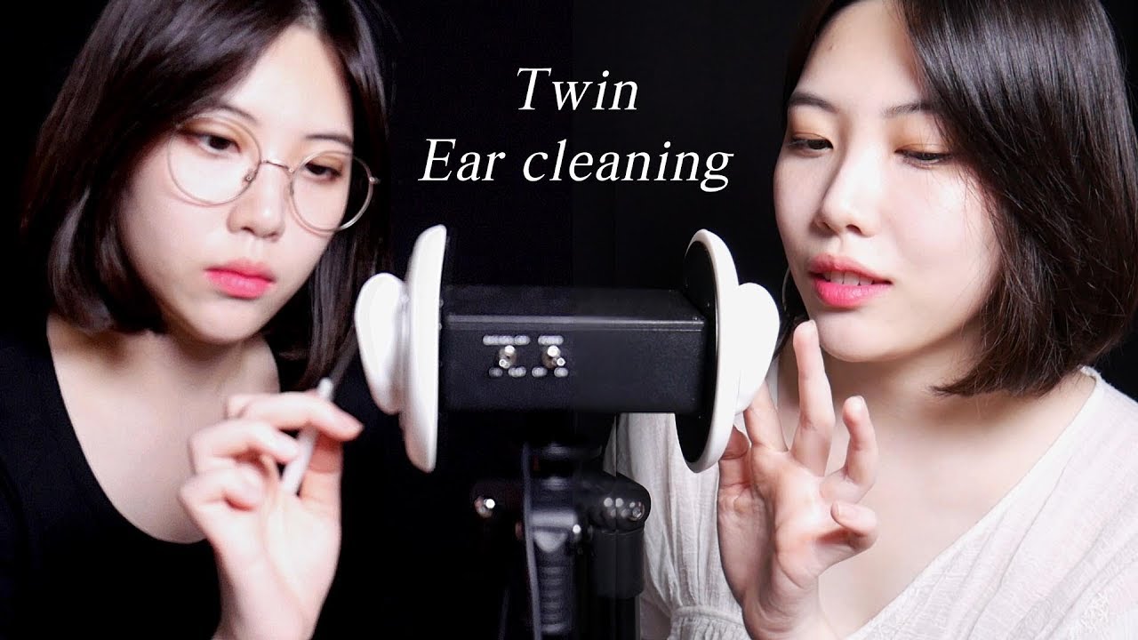 图片[1]-[耳朵按摩]双人小姐姐耳朵清洁按摩服务|无人声-DOOBOO ASMR / 韩国ASMR-秀房