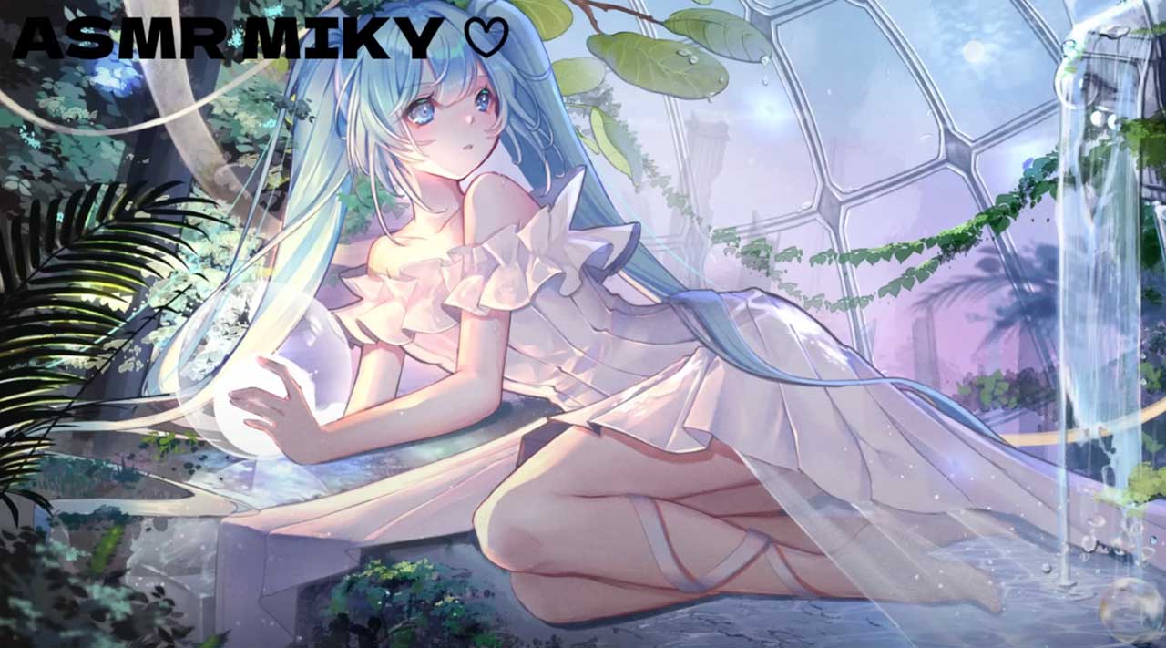 图片[1]-[MIKY]舒缓的旋律：柔和的舔耳音让你达到极致宁静-Japan耳舐め / 日本ASMR-秀房