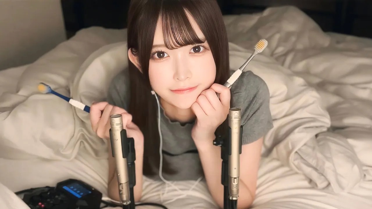 图片[1]-[Momota]手持麦克风测试|RODE/NT5|棉棒耳朵按摩放松-迷路的番茄 / 国内ASMR-秀房