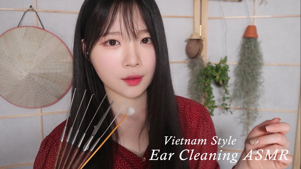 图片[1]-[Nara]腰背发麻的越南式耳朵清洁服务|无人声-ASMR nara / 韩国ASMR-秀房
