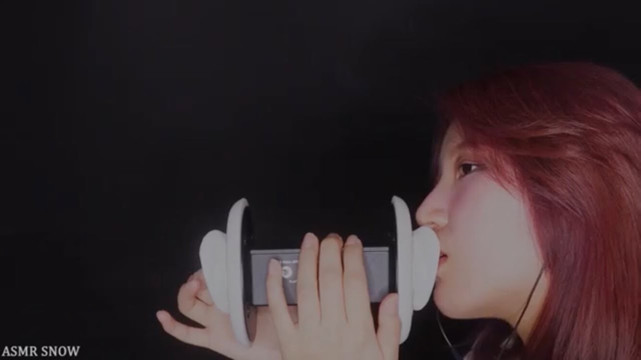 图片[1]-[口腔音]45分钟ASMR口腔音+耳朵按摩-ASMR snow 눈송이 / 韩国ASMR-秀房
