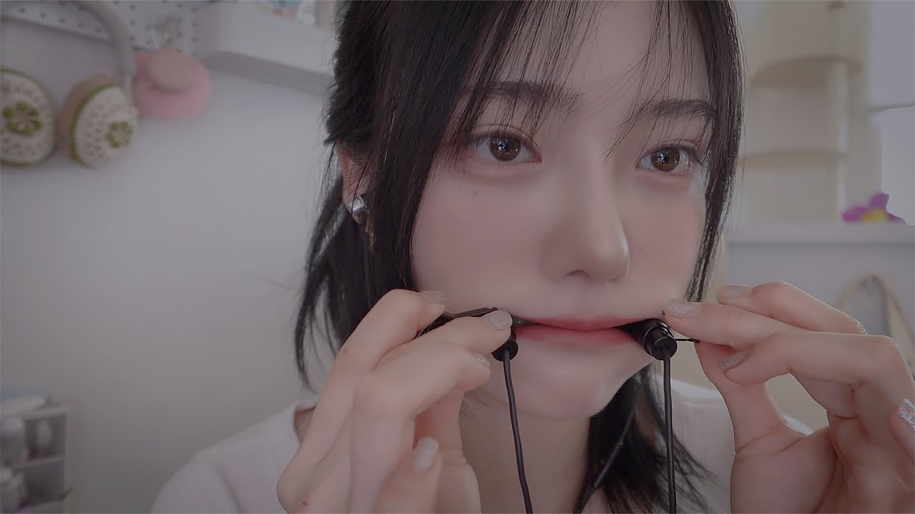 图片[1]-[송나른 Nareun]麦克风碰触嘴唇的独特声音，让你感受无与伦比的舒适-迷路的番茄 / 国内ASMR-秀房