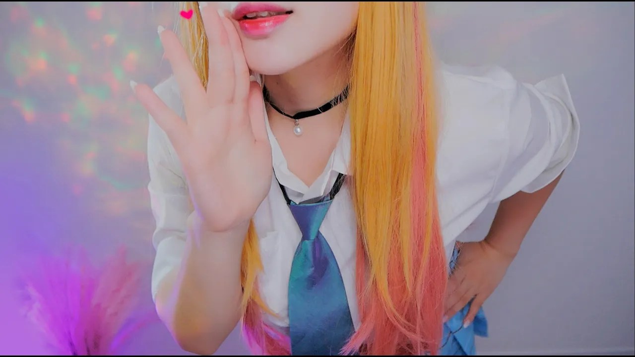 图片[1]-[MELODY]喜多川海梦Cosplay|涂口水画|手部动作-ASMR MELODY / 韩国ASMR-秀房