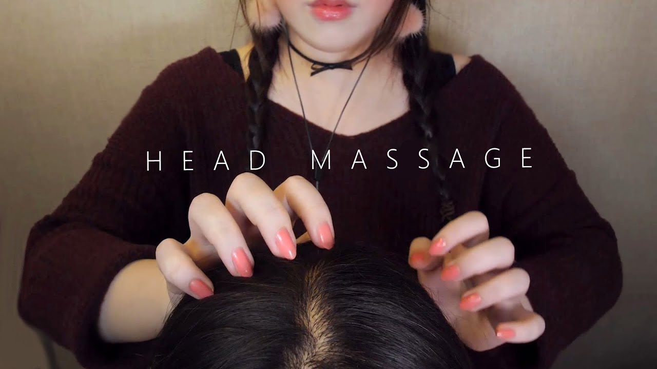 图片[1]-[梳头发]十种不同效果的头部按摩和用各种梳子刷头发的ASMR-番茄PPOMO / 韩国ASMR-秀房