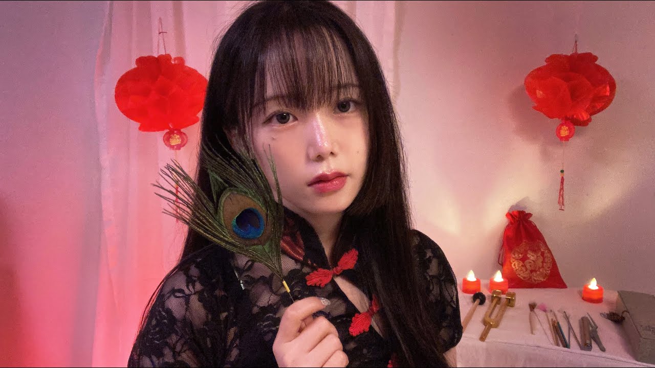 图片[1]-[Jamonghae]欢迎来到中式采耳店体验耳朵放松|角色扮演-Jamonghae柚子 / 韩国ASMR-秀房