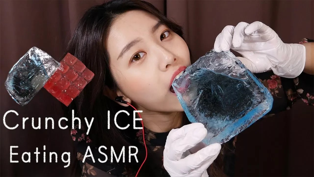 图片[1]-[Suna]超助眠的吃冰块咀嚼音-ASMR Suna 꿀꿀선아 / 韩国ASMR-秀房